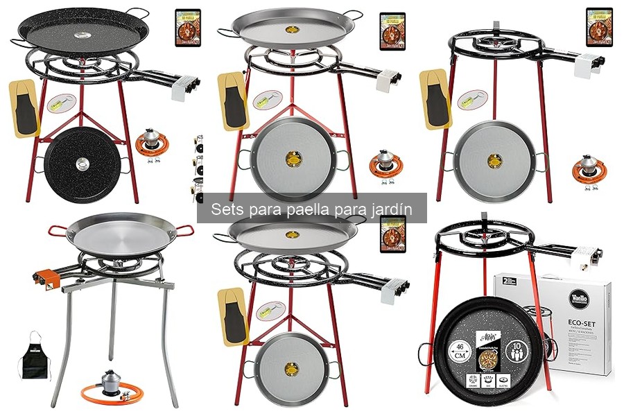 Errores comunes al usar sets para paella en el jardín