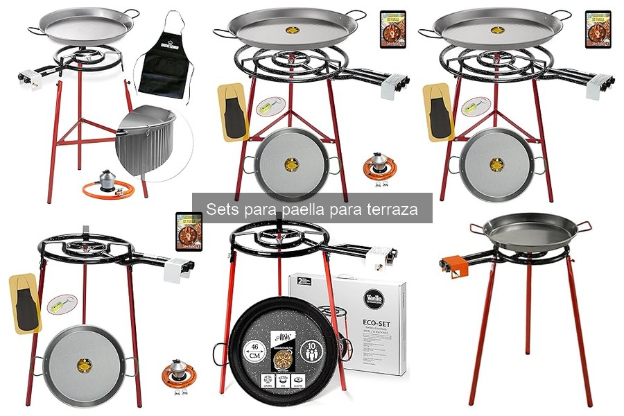 Errores comunes al usar sets para paella en la terraza