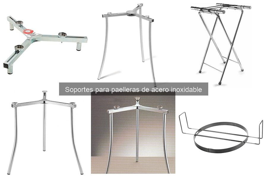 Errores comunes al usar soportes para paelleras de acero inoxidable