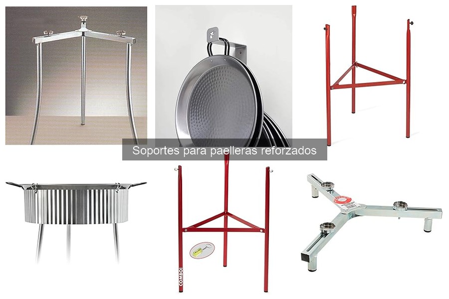 Errores comunes al usar soportes para paelleras reforzados