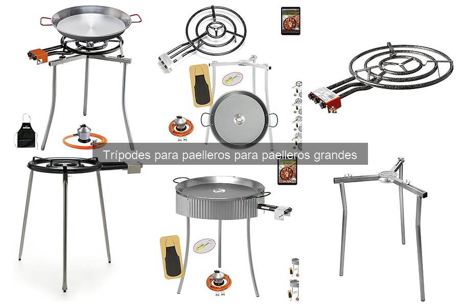 Errores comunes al usar trípodes para paelleros grandes