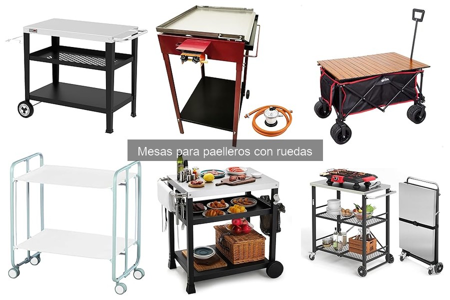 Errores comunes con mesas para paelleros con ruedas
