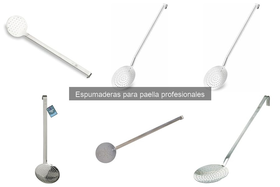Espumaderas para paella: precios y opciones asequibles