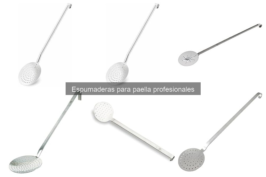 Espumaderas para paella profesionales: características y ventajas
