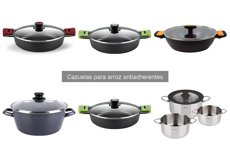 Evita que el arroz se pegue en tu cazuela antiadherente