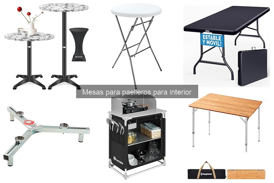 ** Guía Básica sobre Mesas para Paelleros: Características y Usos