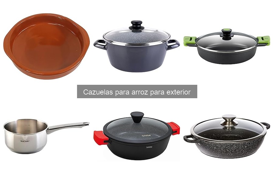 Guía de compra de cazuelas para arroz para exterior