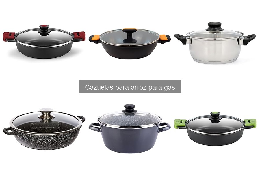 Guía de compra de cazuelas para arroz para gas