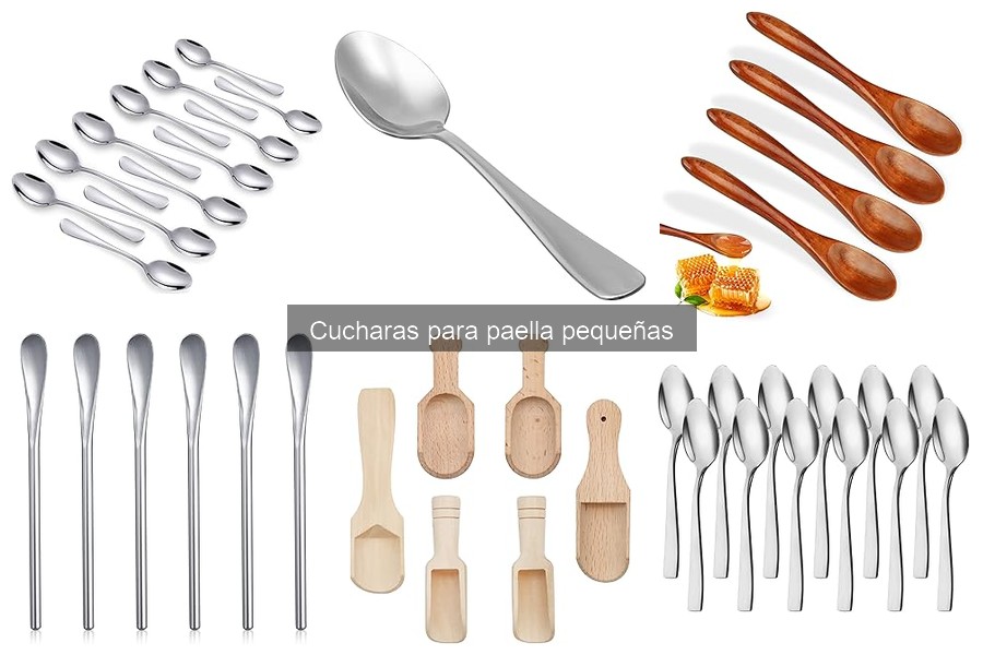 Guía de Compra de Cucharas para Paella Pequeñas