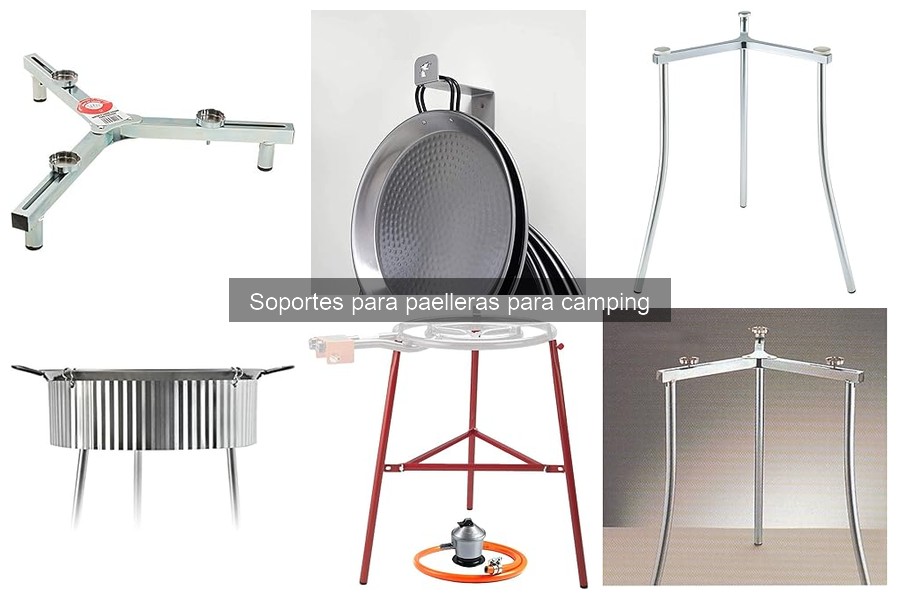 Guía de compra de soportes para paelleras de camping
