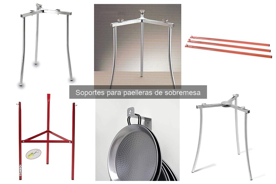 Guía de compra de soportes para paelleras de sobremesa