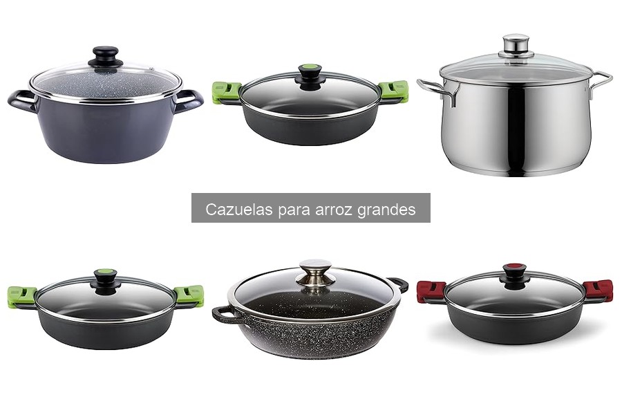 Guía para Elegir Cazuelas Grandes para Arroz
