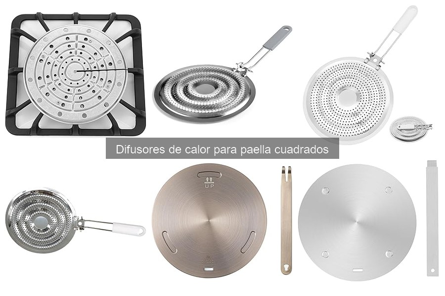 Guía para elegir el mejor difusor de calor para paella cuadrada