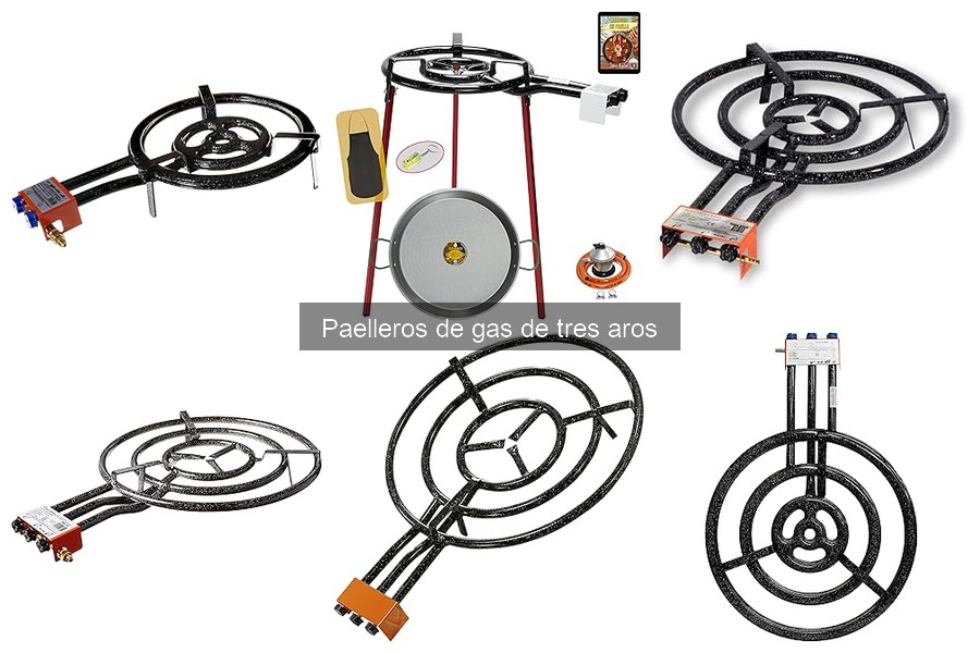Guía para Elegir el Mejor Paellero de Gas de Tres Aros