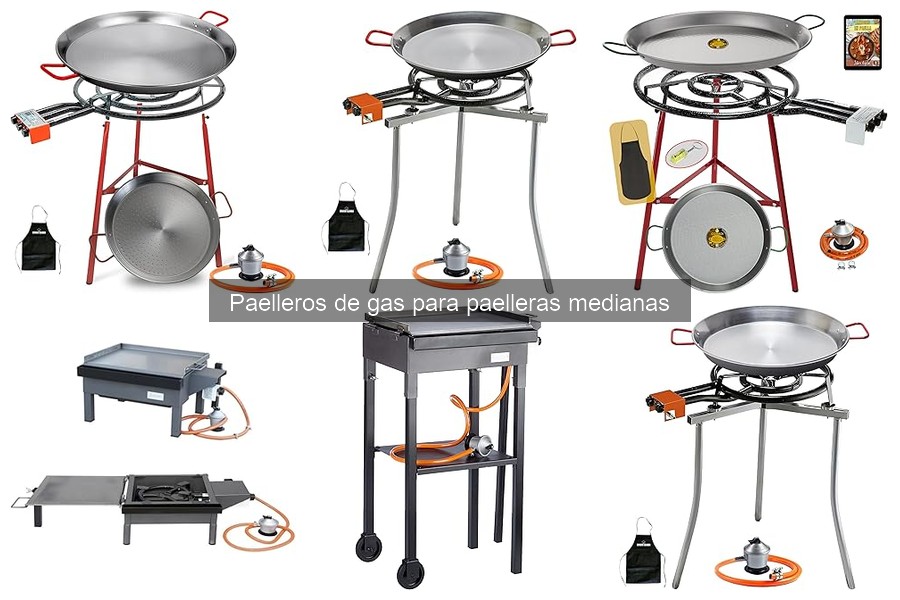 Guía para elegir el mejor paellero de gas para paelleras medianas