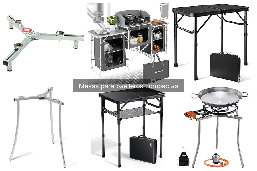 Guía para elegir la mejor mesa compacta para paelleros
