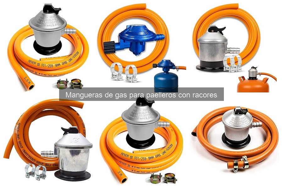 Guía para elegir mangueras de gas para paelleros