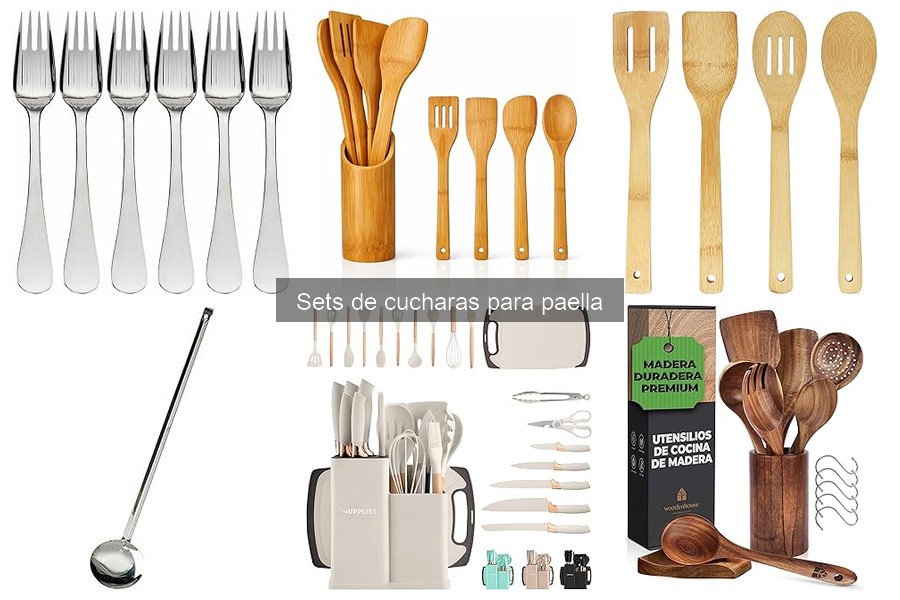 Guía para elegir un set de cucharas para paella
