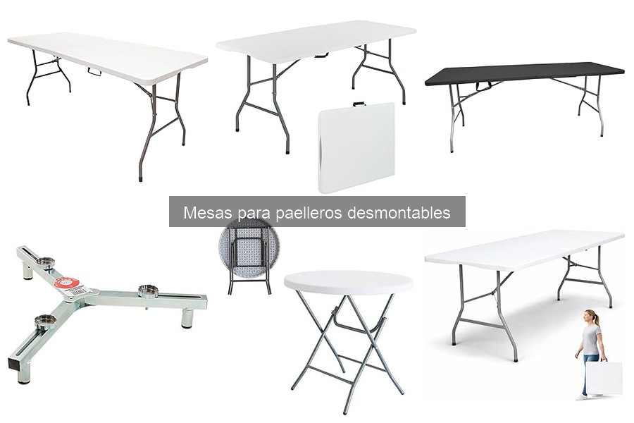 Guía para Montar y Desmontar Mesas para Paelleros