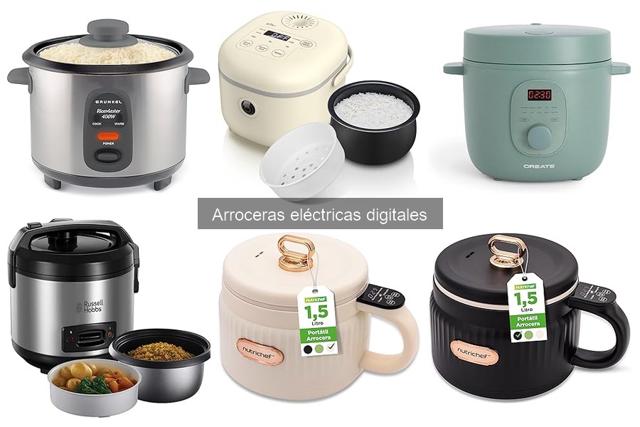 Guía para usar tu arrocera eléctrica digital fácilmente