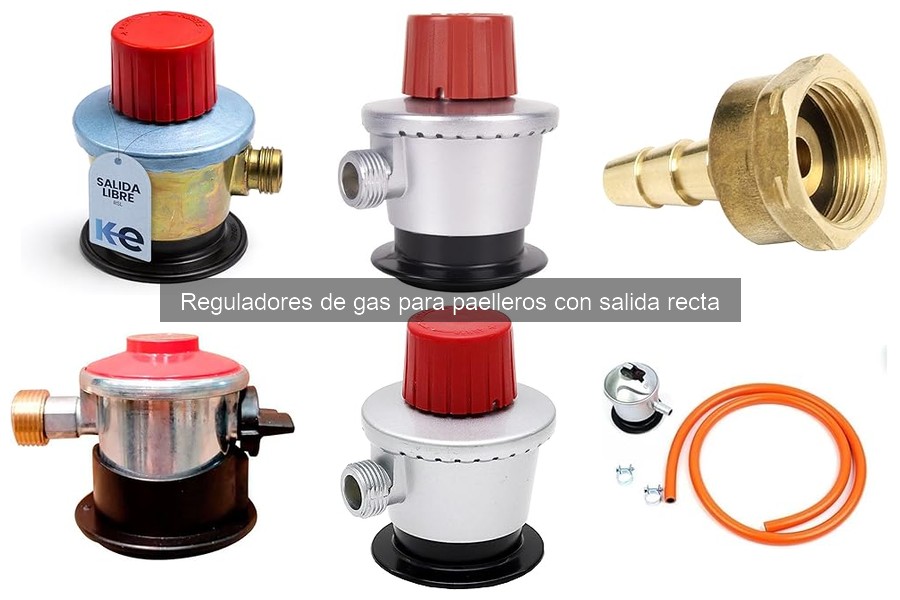 Instalación de Reguladores de Gas para Paelleros Rectos