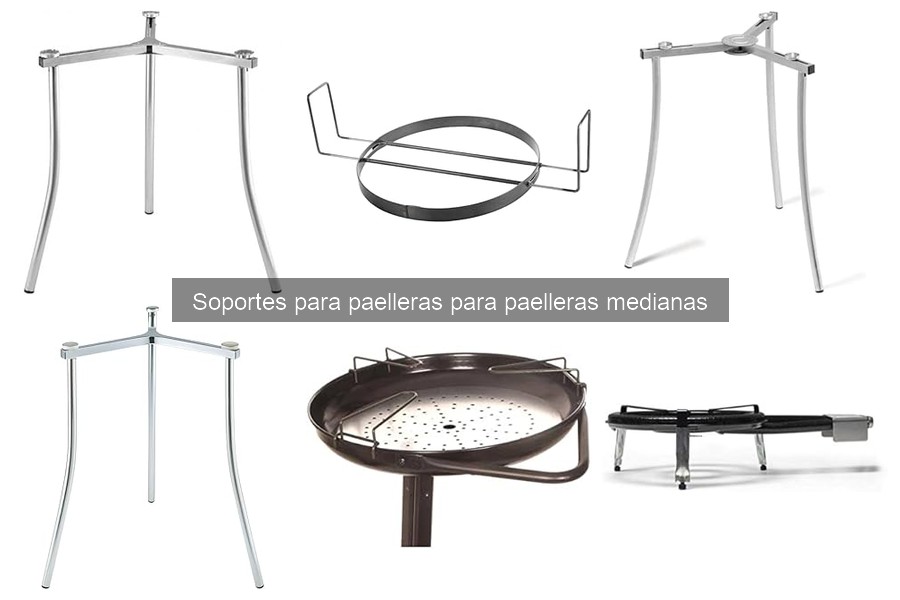 Instrucciones para instalar soportes de paelleras medianas