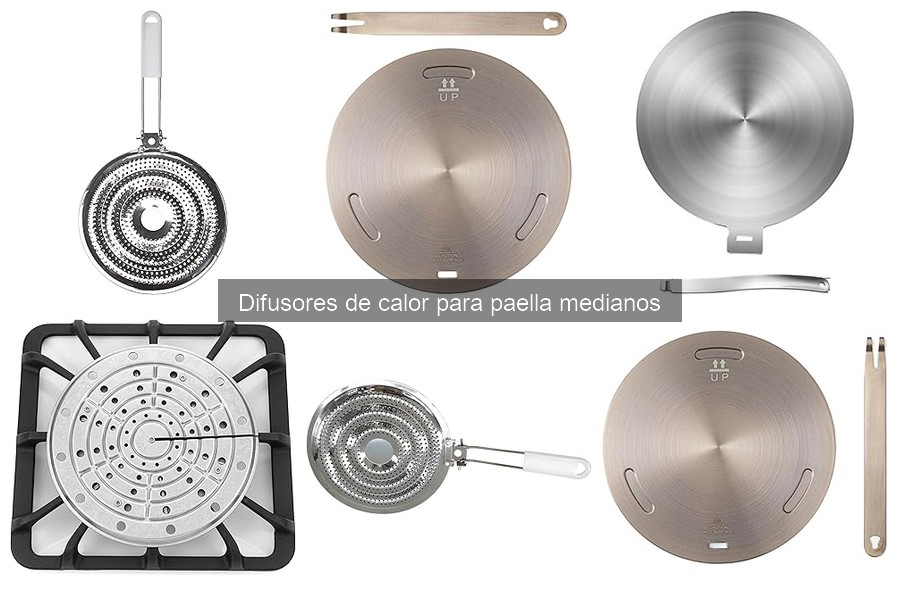 Instrucciones para Usar un Difusor de Calor en Paellas