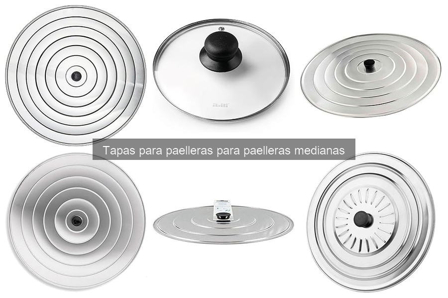 Las Mejores Tapas para Paelleras Medianas Según Uso