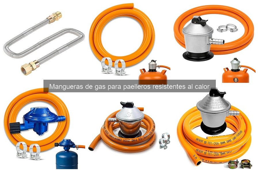 Mangueras de gas para paelleros: características y ventajas