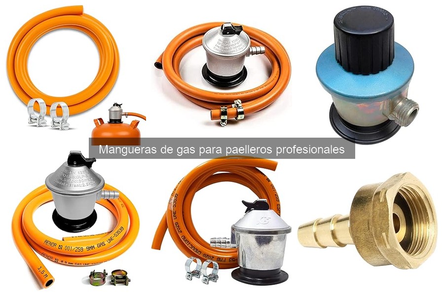Mangueras de gas para paelleros profesionales: características y usos