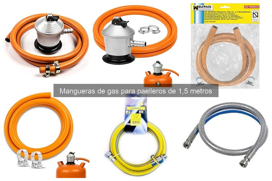 Mantenimiento de Mangueras de Gas para Paelleros de 1,5 Metros