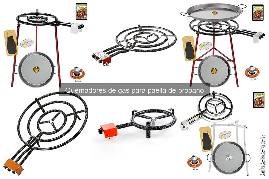 Mantenimiento de quemadores de gas para paellas de propano