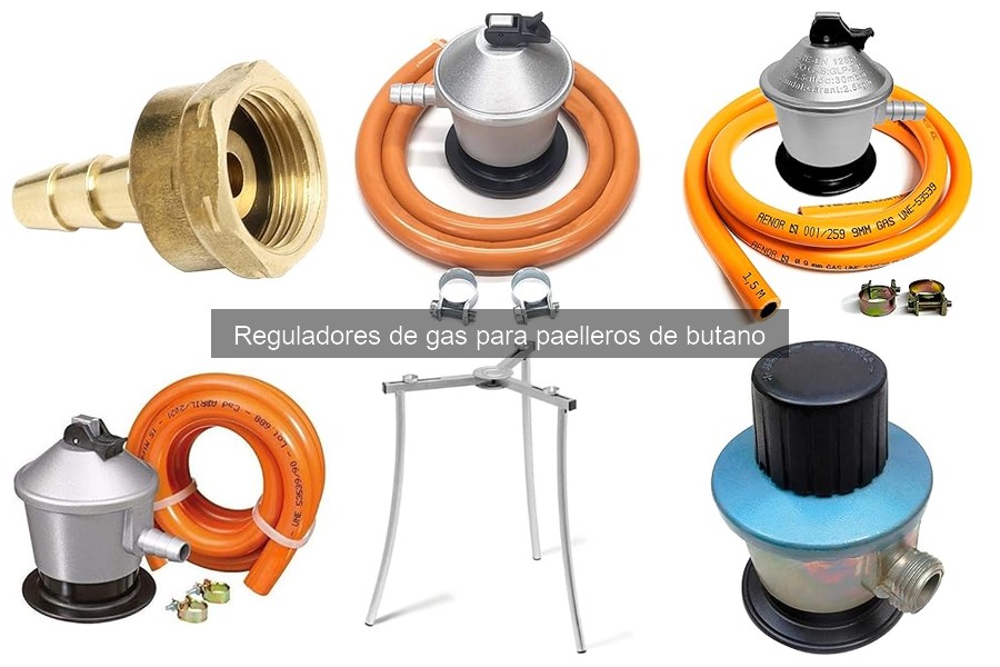 Mantenimiento de reguladores de gas para paelleros de butano
