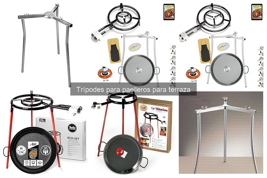 Mantenimiento de trípodes para paelleros: cuidados esenciales