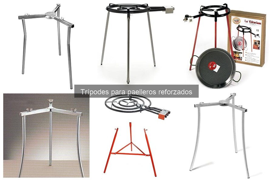 Mantenimiento de trípodes para paelleros reforzados