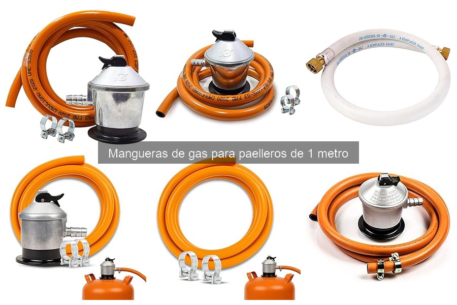 Mantenimiento eficaz de mangueras de gas para paelleros