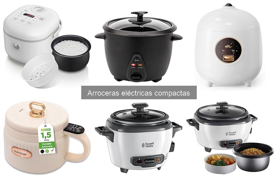 Mantenimiento y limpieza de arroceras eléctricas compactas