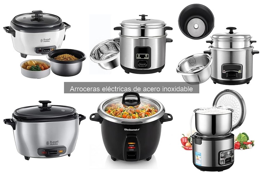 Mantenimiento y limpieza de arroceras eléctricas de acero inoxidable