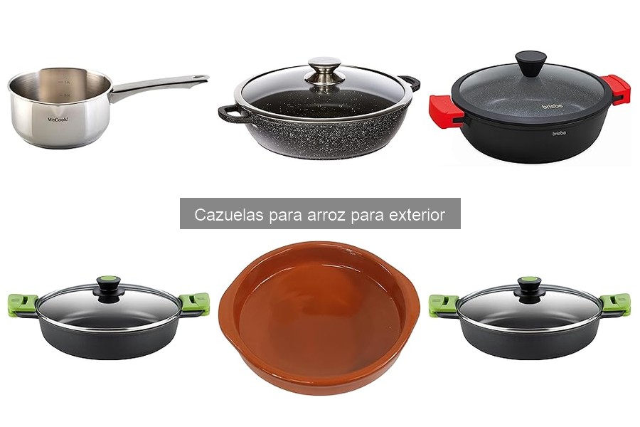 Mantenimiento y limpieza de cazuelas para arroz al exterior