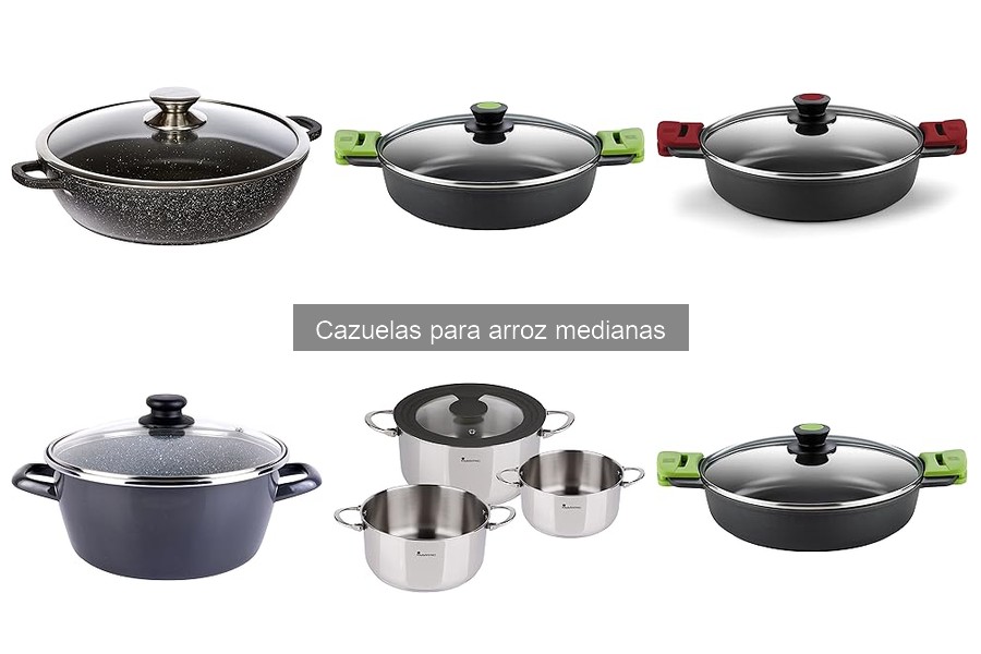 Mantenimiento y limpieza de cazuelas para arroz medianas