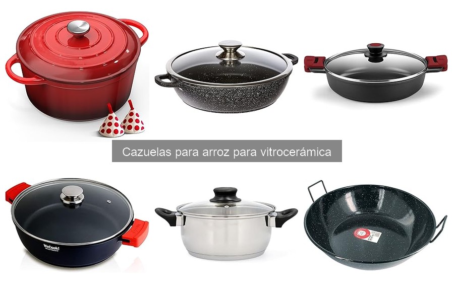 Mantenimiento y limpieza de cazuelas para arroz vitrocerámica
