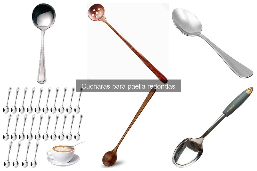 Mantenimiento y limpieza de cucharas para paella redondas