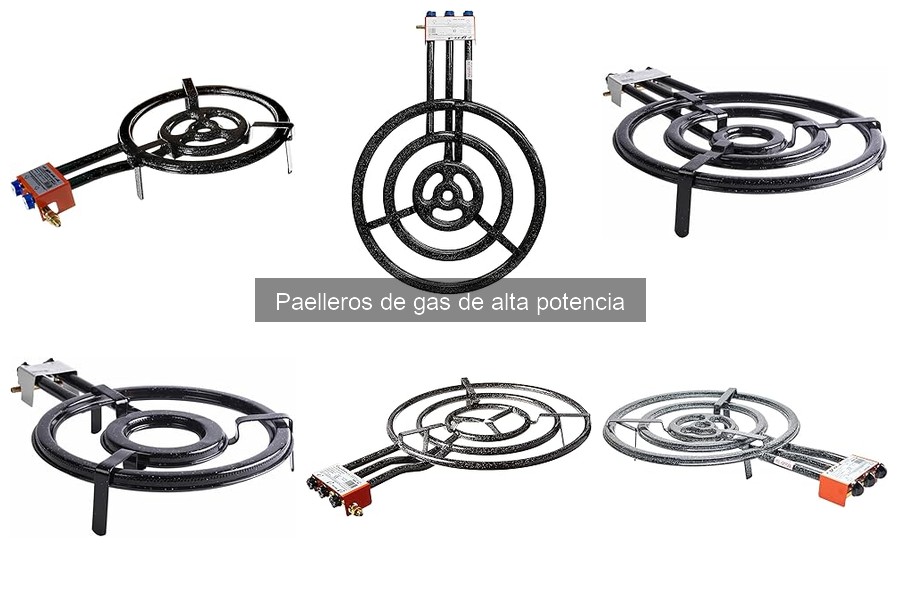 Mantenimiento y limpieza de paelleros de gas de alta potencia