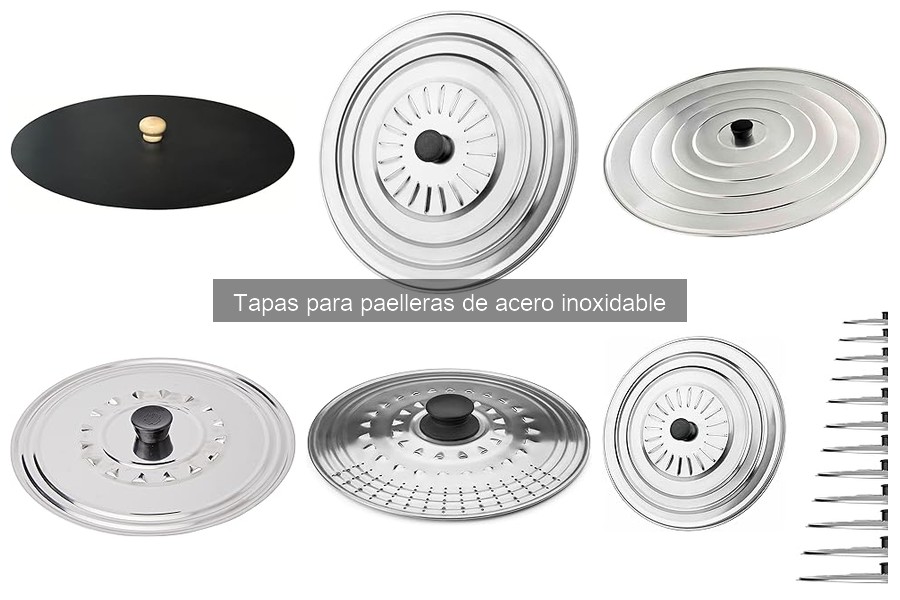 Mantenimiento y limpieza de tapas para paelleras de inox