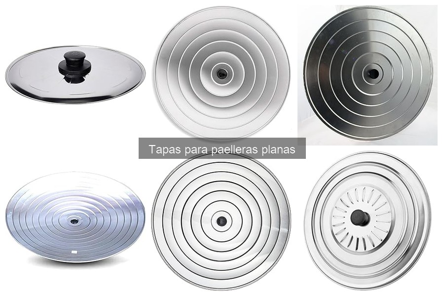 Mantenimiento y limpieza de tapas para paelleras planas