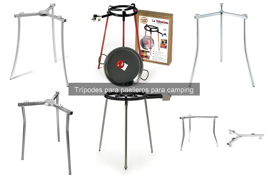Mantenimiento y limpieza de trípodes para paelleros
