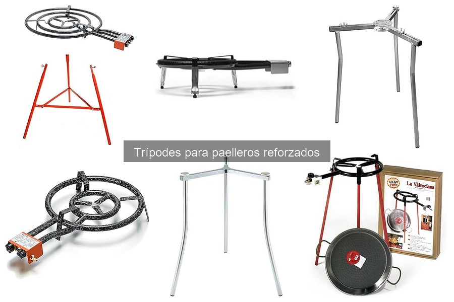 Materiales para trípodes de paelleros: ¿Cuál es el mejor?