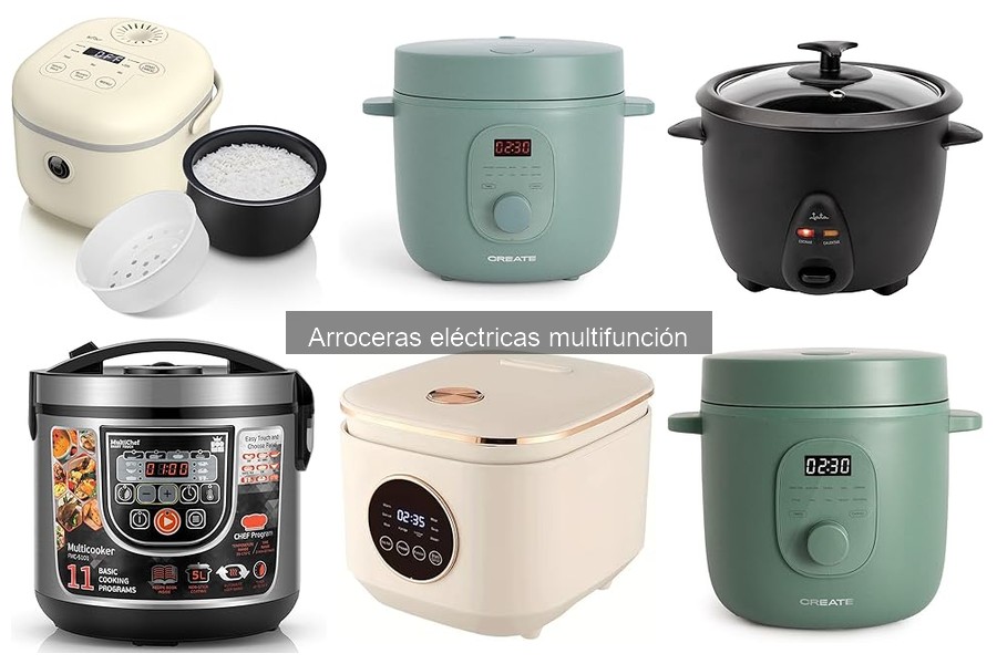 Mejores accesorios para arroceras eléctricas multifunción