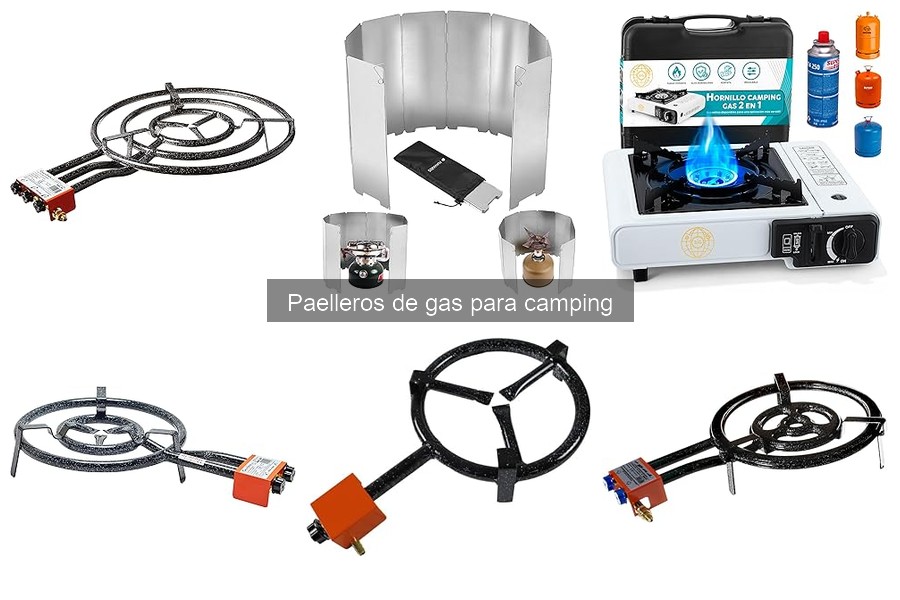 Mejores accesorios para tu paellero de gas en camping