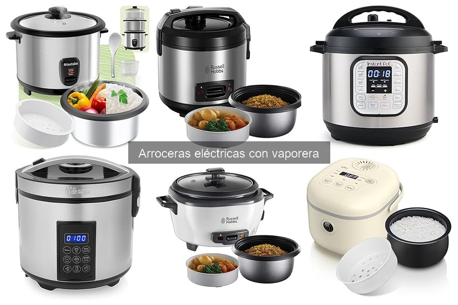 Mejores arroceras eléctricas con vaporera del mercado